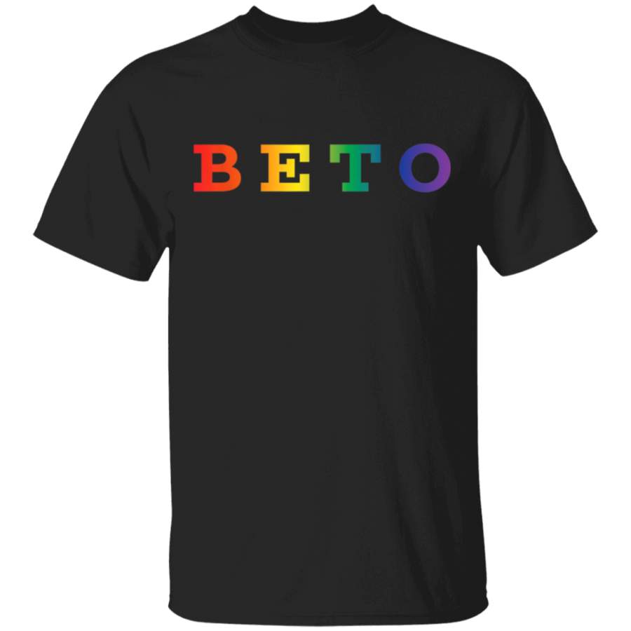 Beto For President Gay Pride Rainbow Tshirt