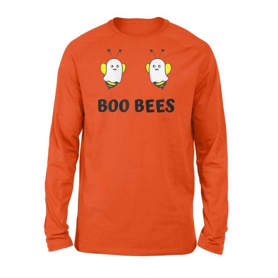 Womens Boo Bees Ghost Halloween T-Shirt_ Clothing 71Ru58pvPjL – Standard Long Sleeve