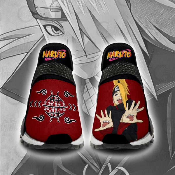 Deidara Naruto Anime Shoes Nmd Human Race Sneakers Gifts For Men Women Ht