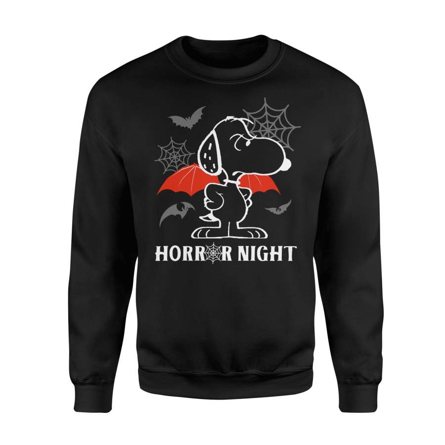 Halloween Dog Horror Night Halloween Sweatshirt