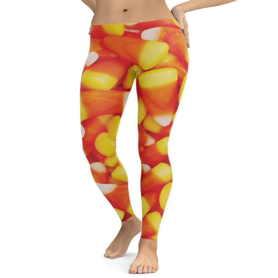 Candy Corn Leggings