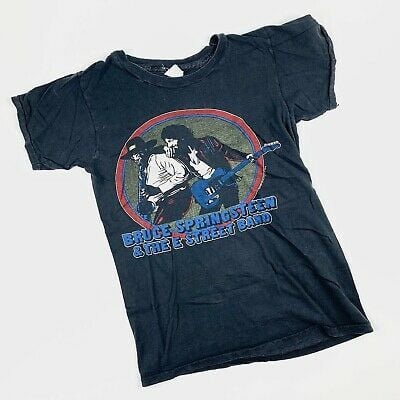 1980 Bruce Springsteen Vintage Tour Band Rock Shirt 80s 1980s 4931