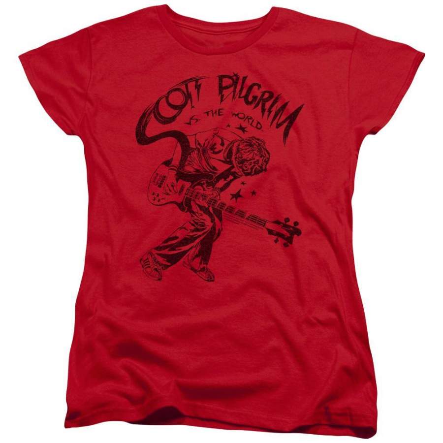 Scott Pilgrim vs. the World Rockin Women’s T-Shirt