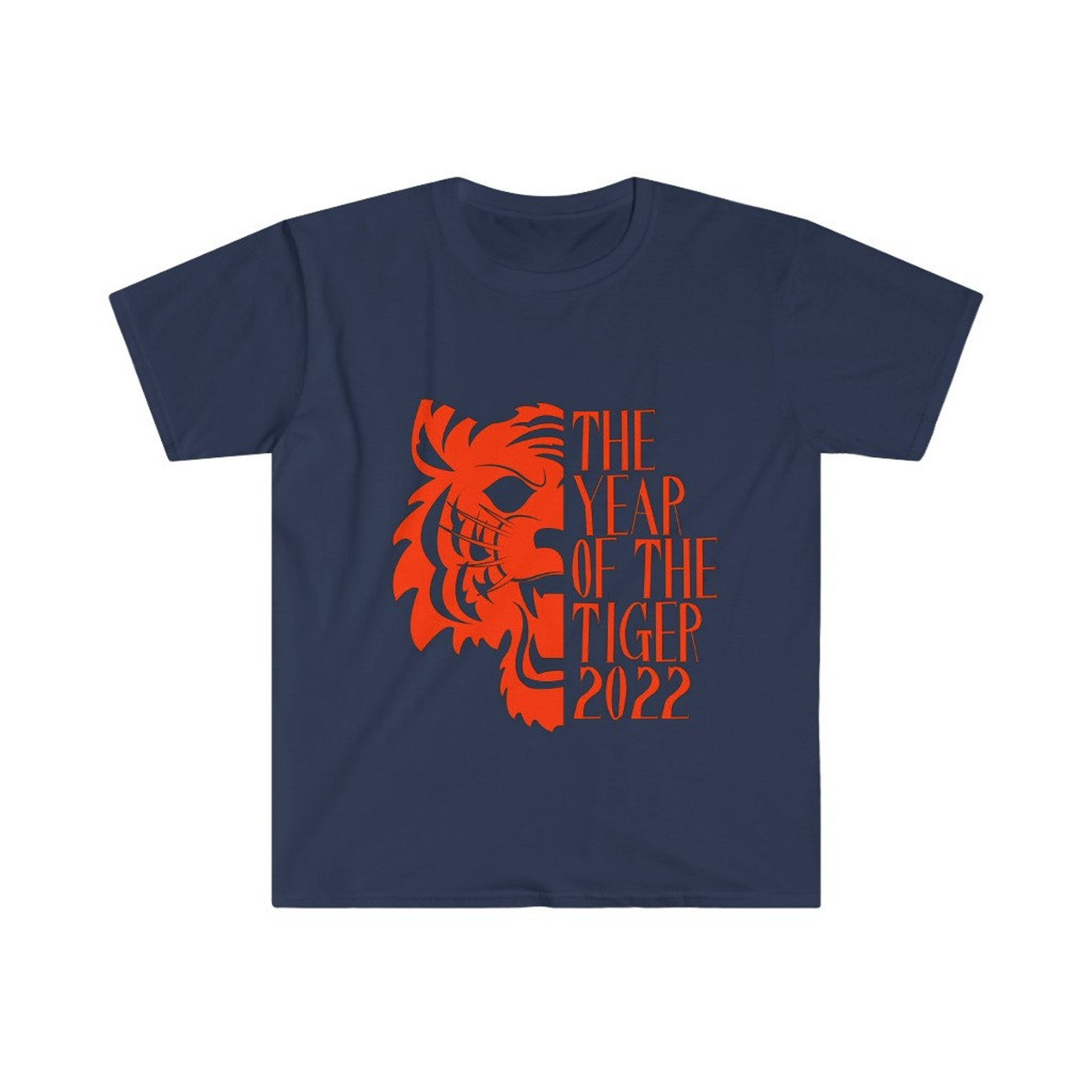 Year Of The Tiger 2022   Unisex Softstyle T Shirt Cincinnati Bengals Chinese Zodiac