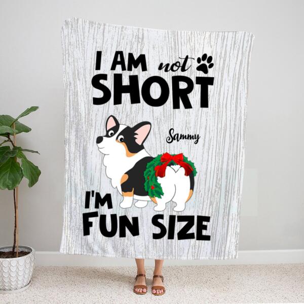 Personalized Dog In Blanket – Christmas Gift Ideas – Up To 3 Dogs