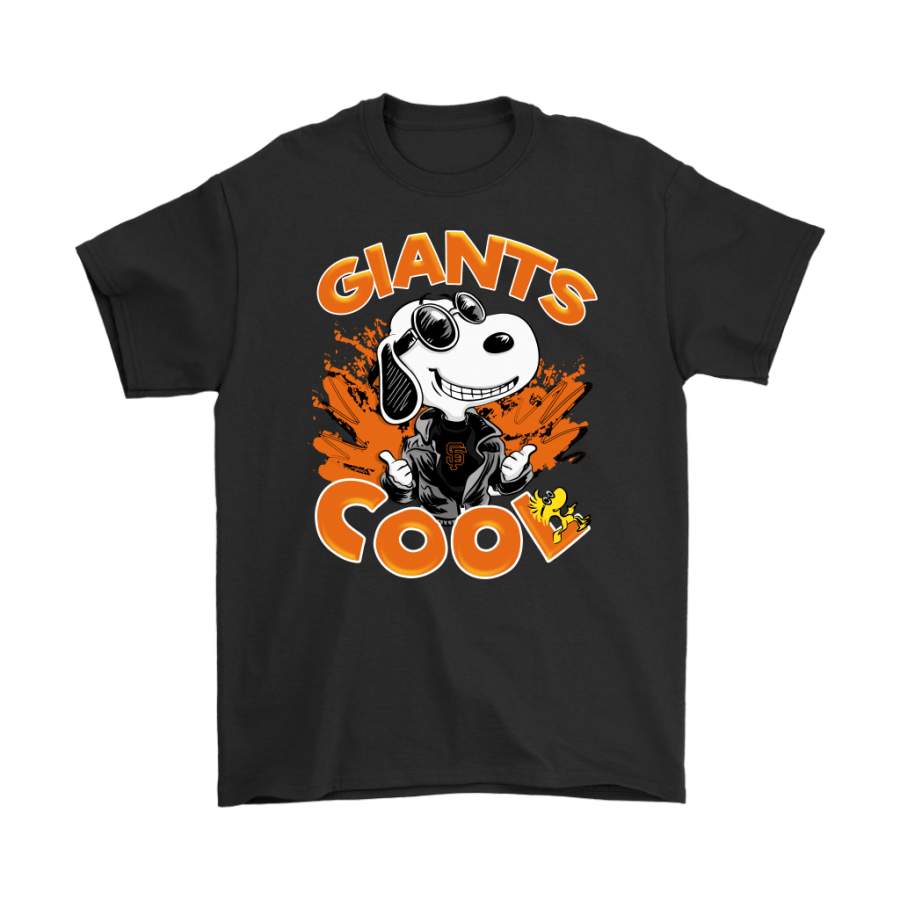 San Francisco Giants Snoopy Joe Cool We’re Awesome Shirts