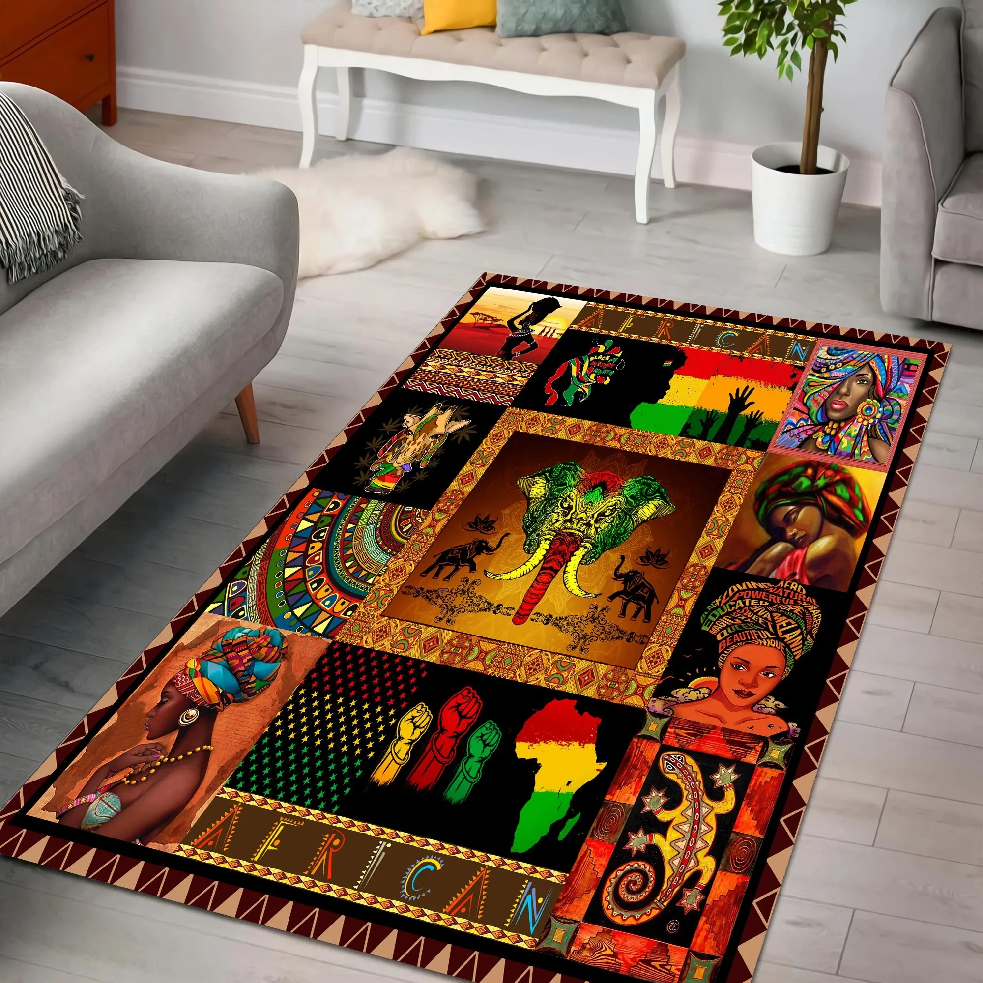 Africa Culture Africa Girls African Patterns Rug