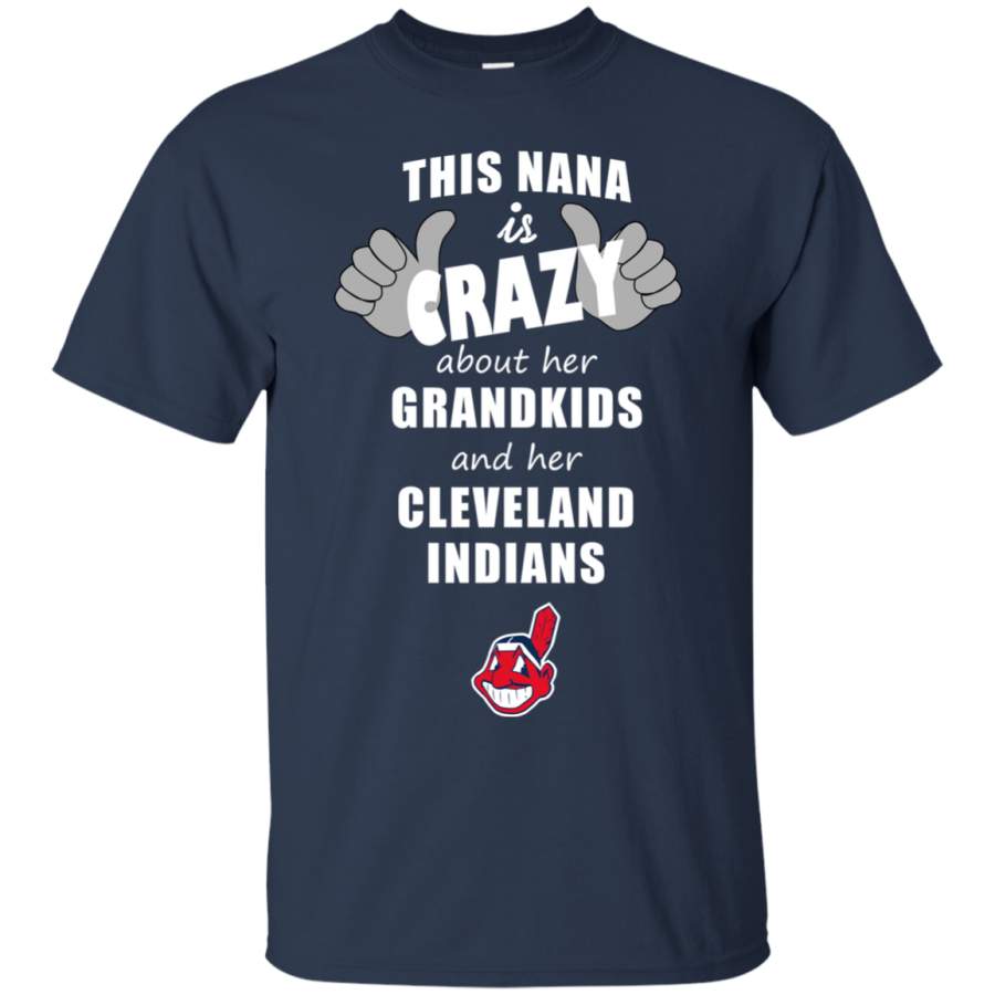 This Nana Is Crazy About Her Grandkids And Her Cleveland Indians T Shirts