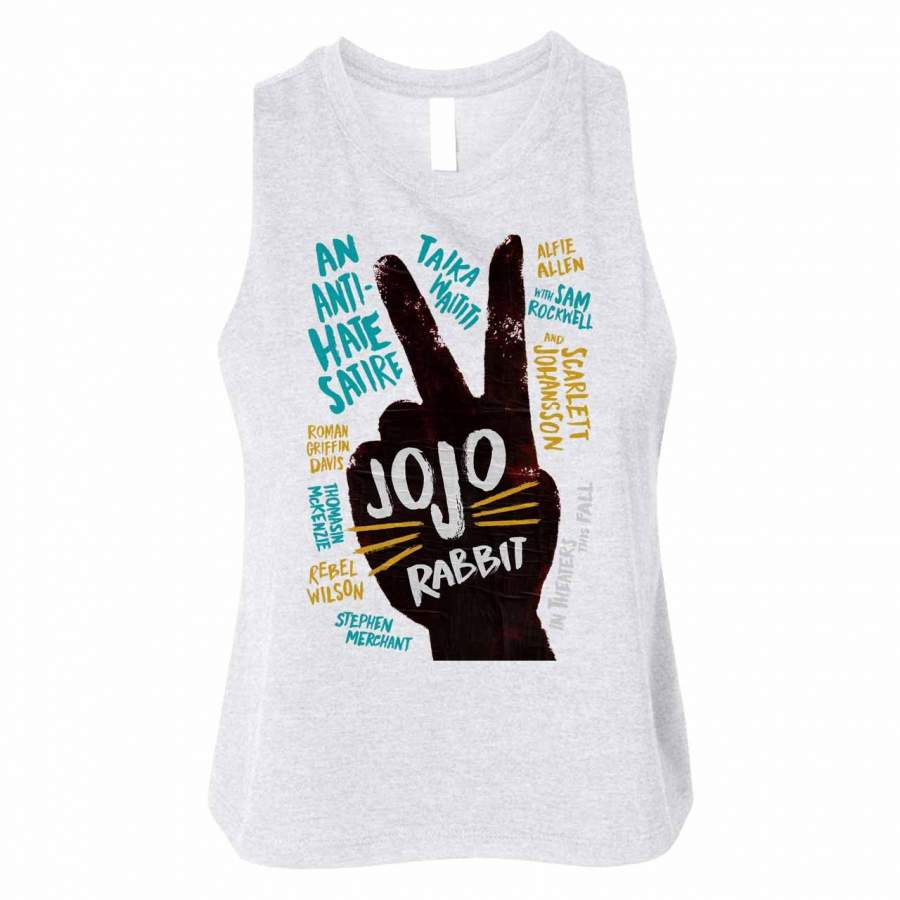 Jojo Rabbit Cover Logo Woman Crop Tanktop