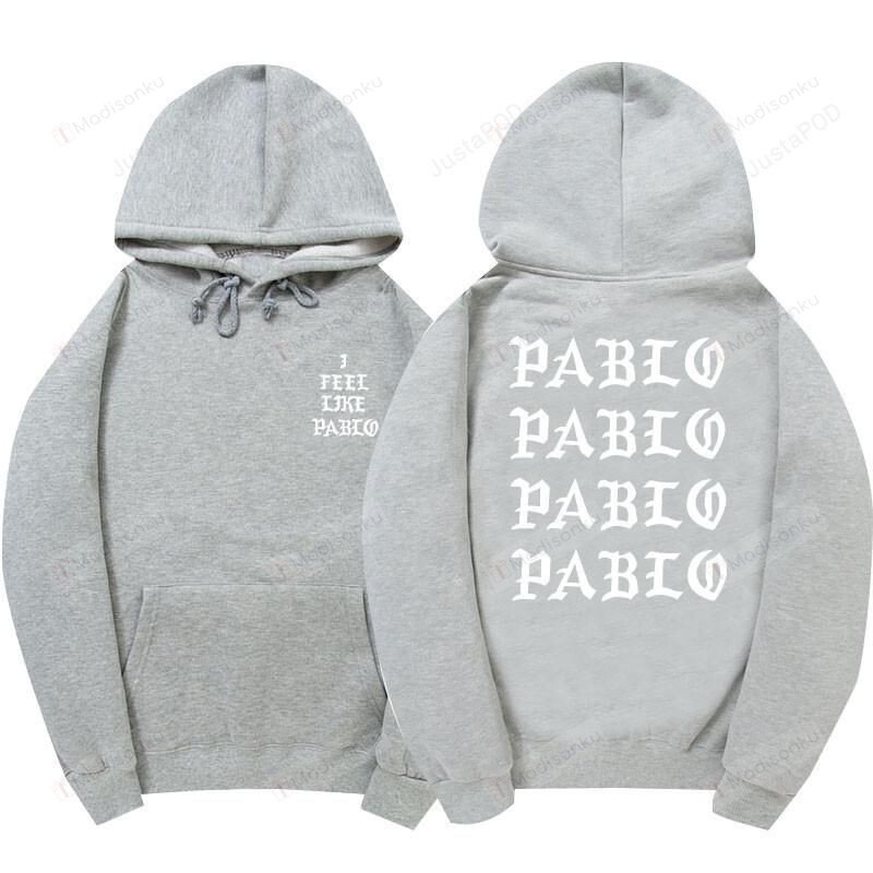 I Feel Like Pablo Gray 3D Hoodie For Men Women All Over 3D Printed Hoodie