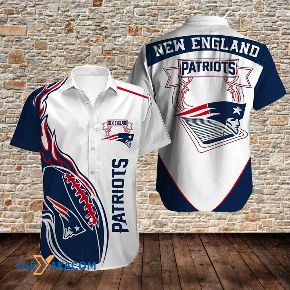 New England Patriots Pigskin Gift Nfl Fan For Short Sleeve Hawaii Shirt Ha59084