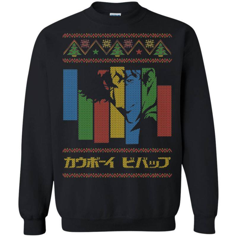 Space Cowboy Bebop Ugly Christmas Sweater