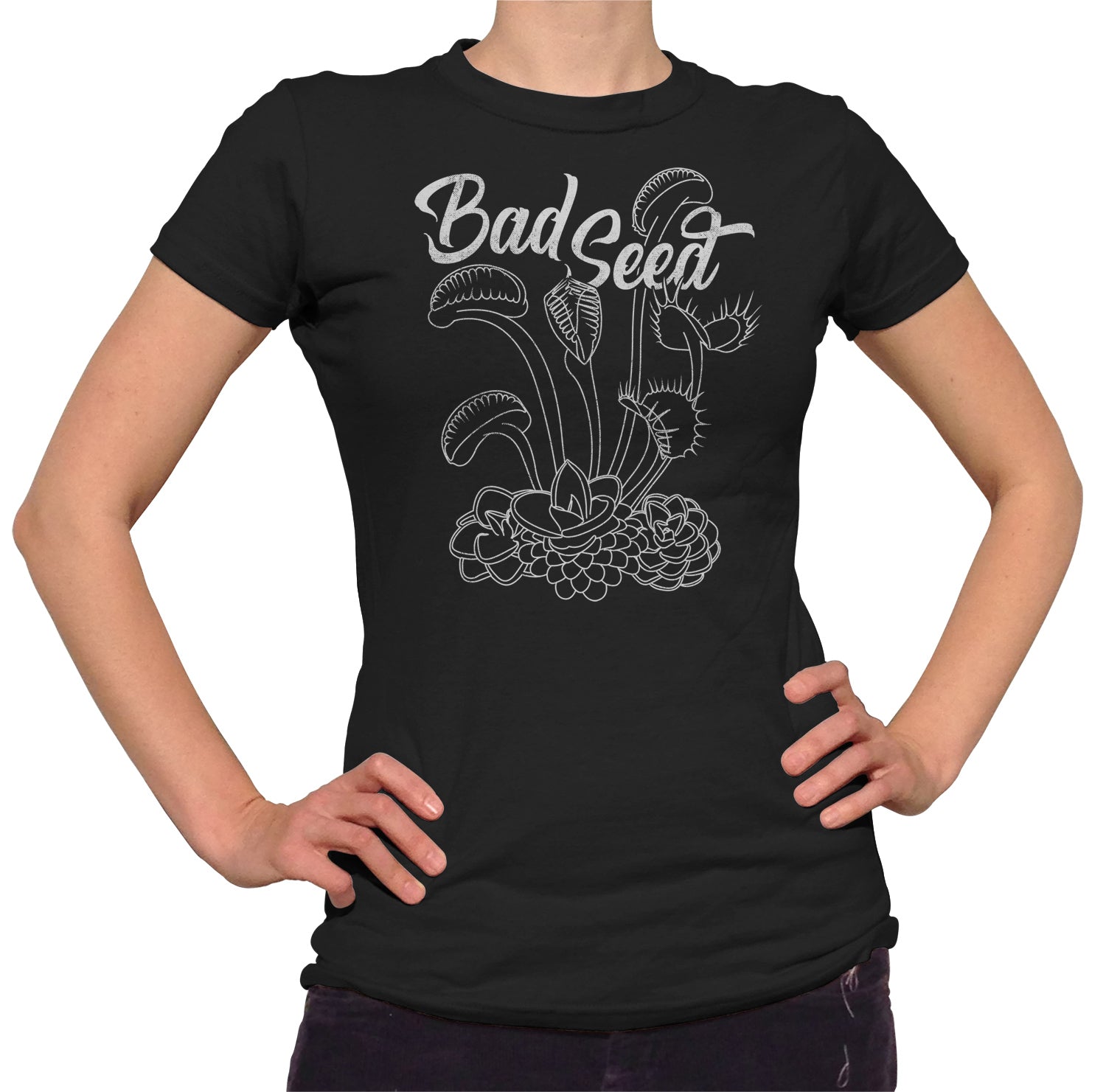 Women’S Bad Seed Venus Fly Trap T-Shirt