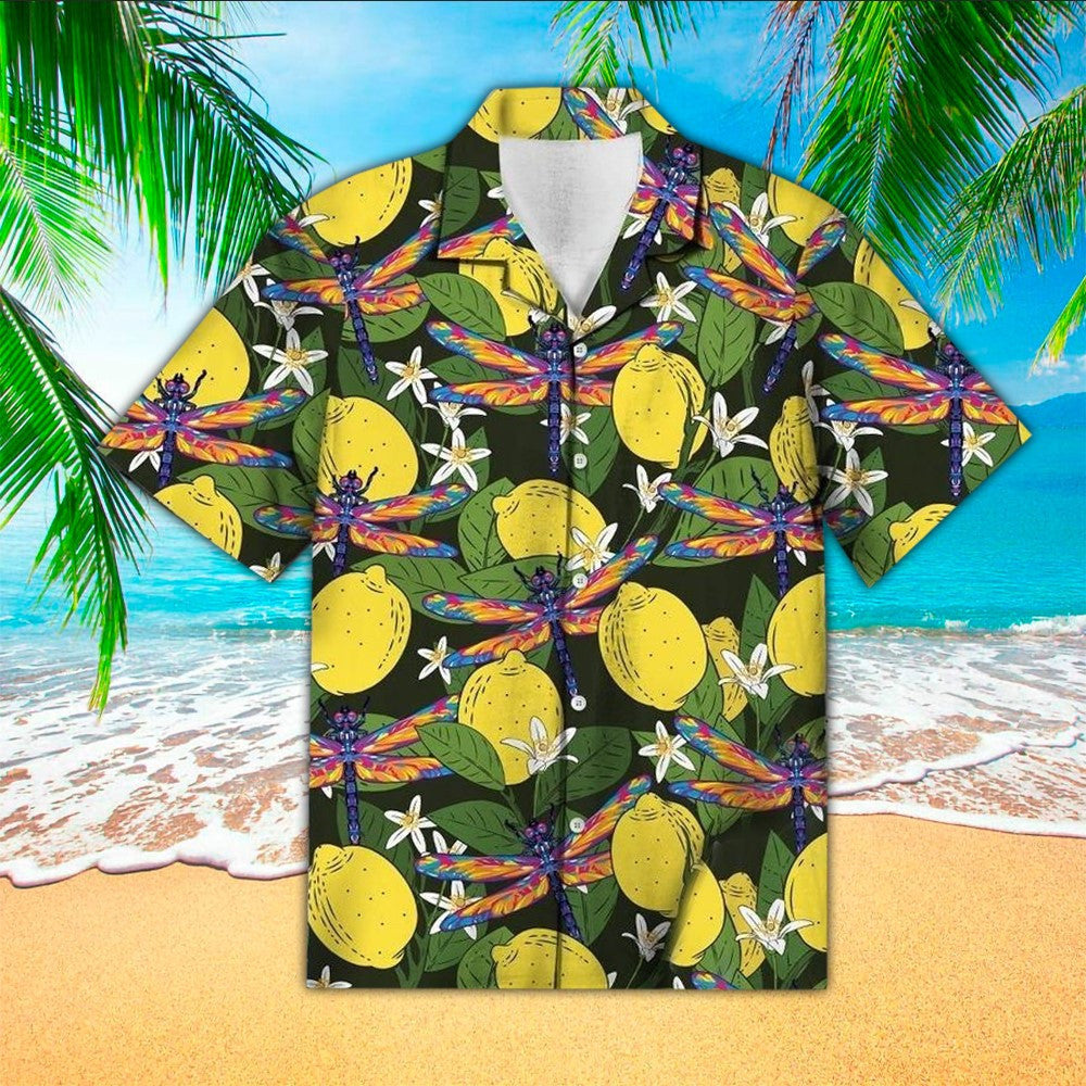 Lemon Aloha Hawaii Shirt For Ha22359