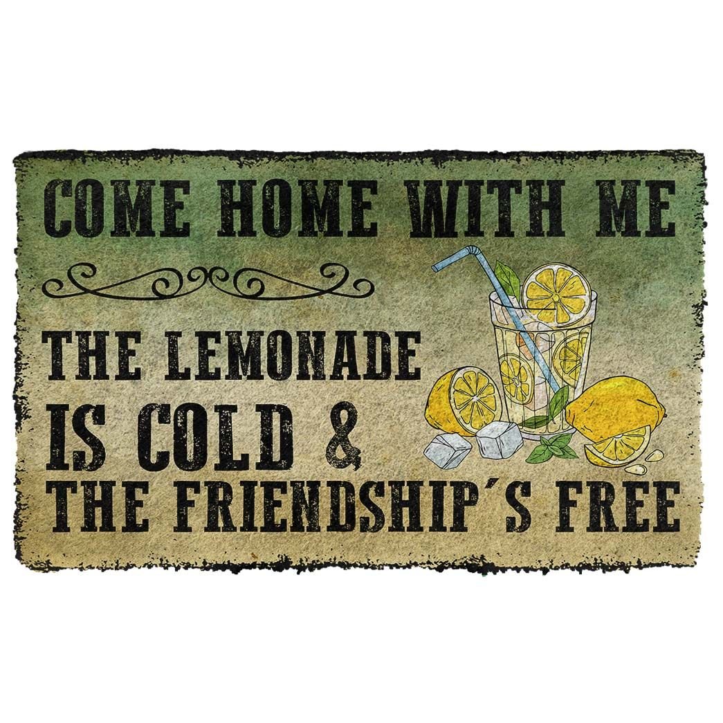 Gearhuman 3D Come Home With Lemonade Doormat