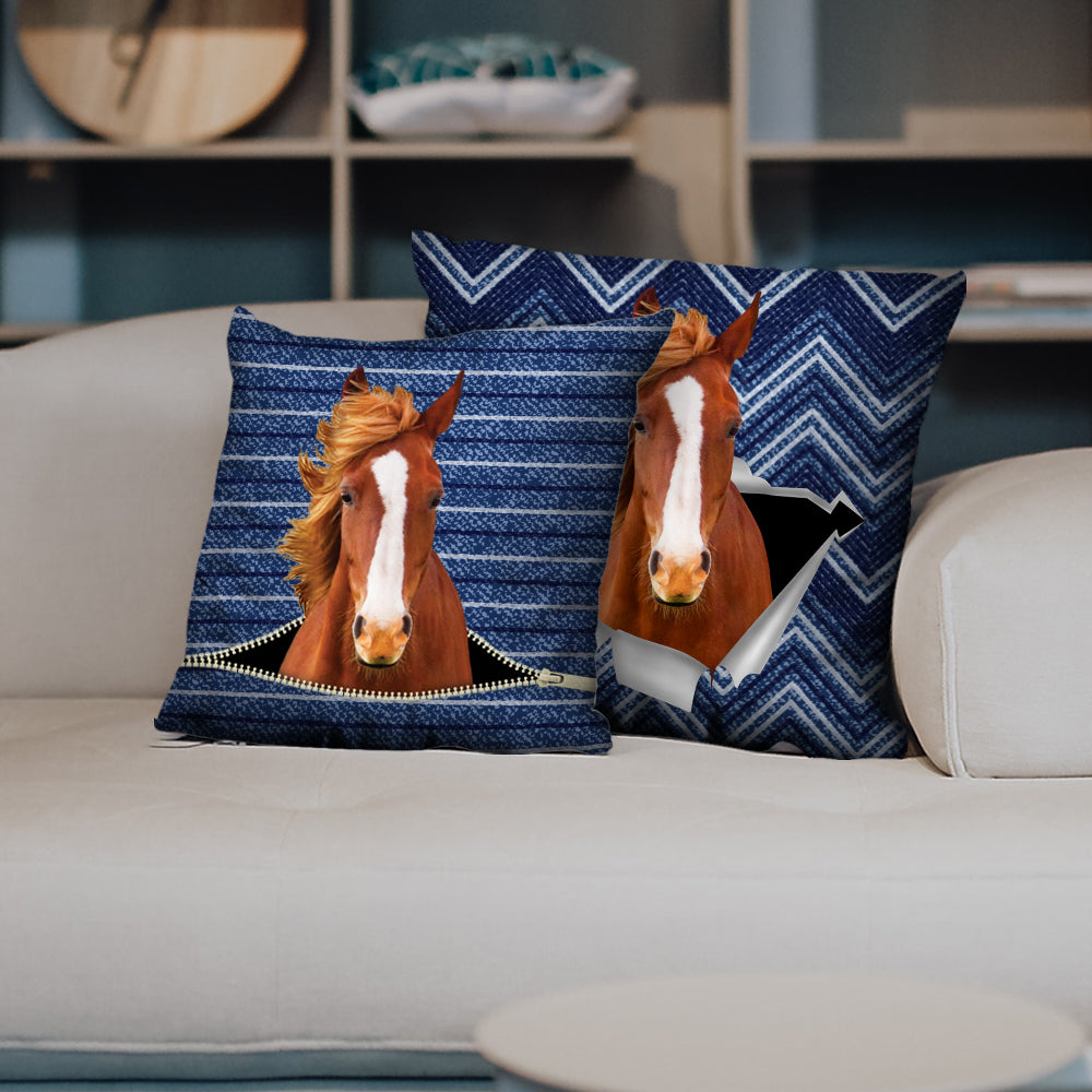 They Steal Your Couch – Horse Pillow Cases V1 (Set of 2)