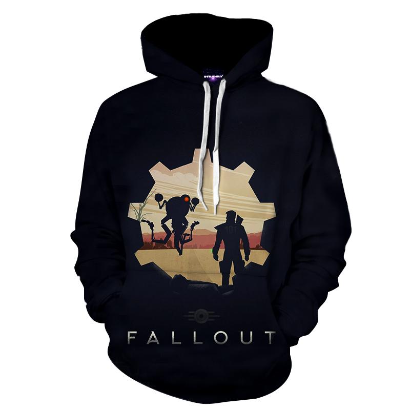 Fallout 4 Sole Survivor Codsworth Vault 111 Game Hoodie