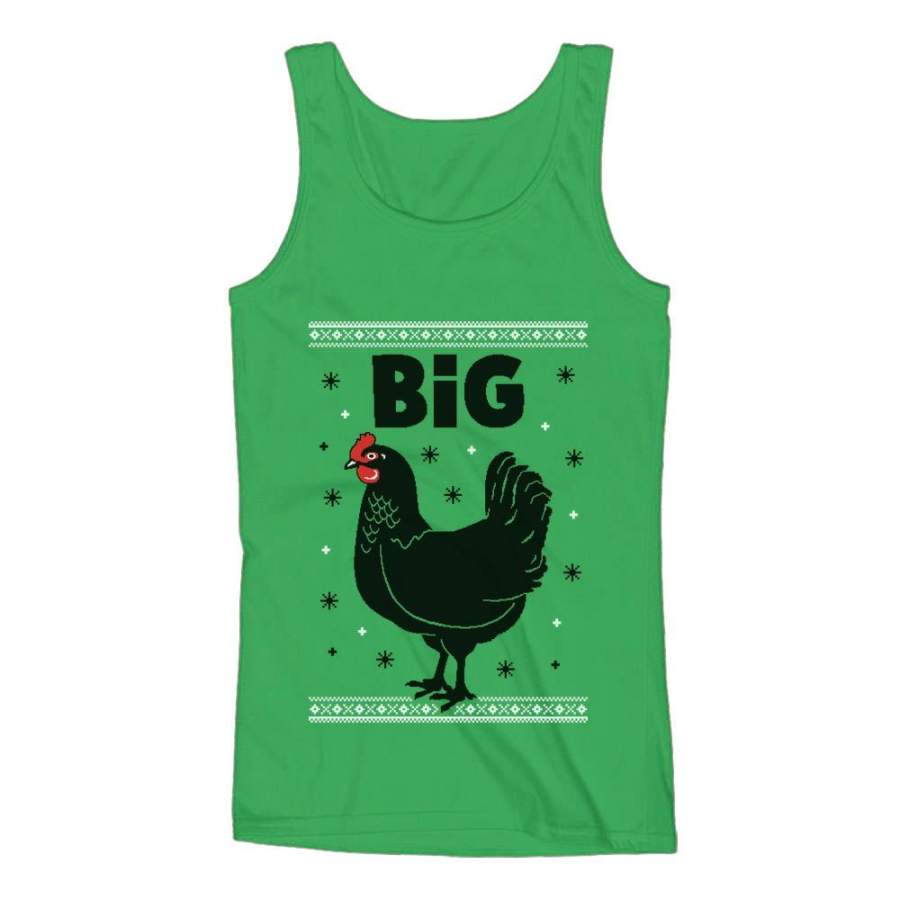 Big Black Cock Ugly Christmas Women Tank Top