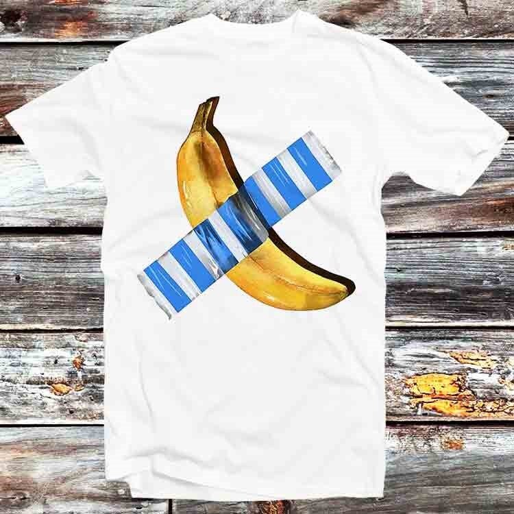 Pop Banana Art Funny Meme T Shirt Vintage Retro Cool Gift Mens Womens Unisex Cartoon Anime Top Tee B864