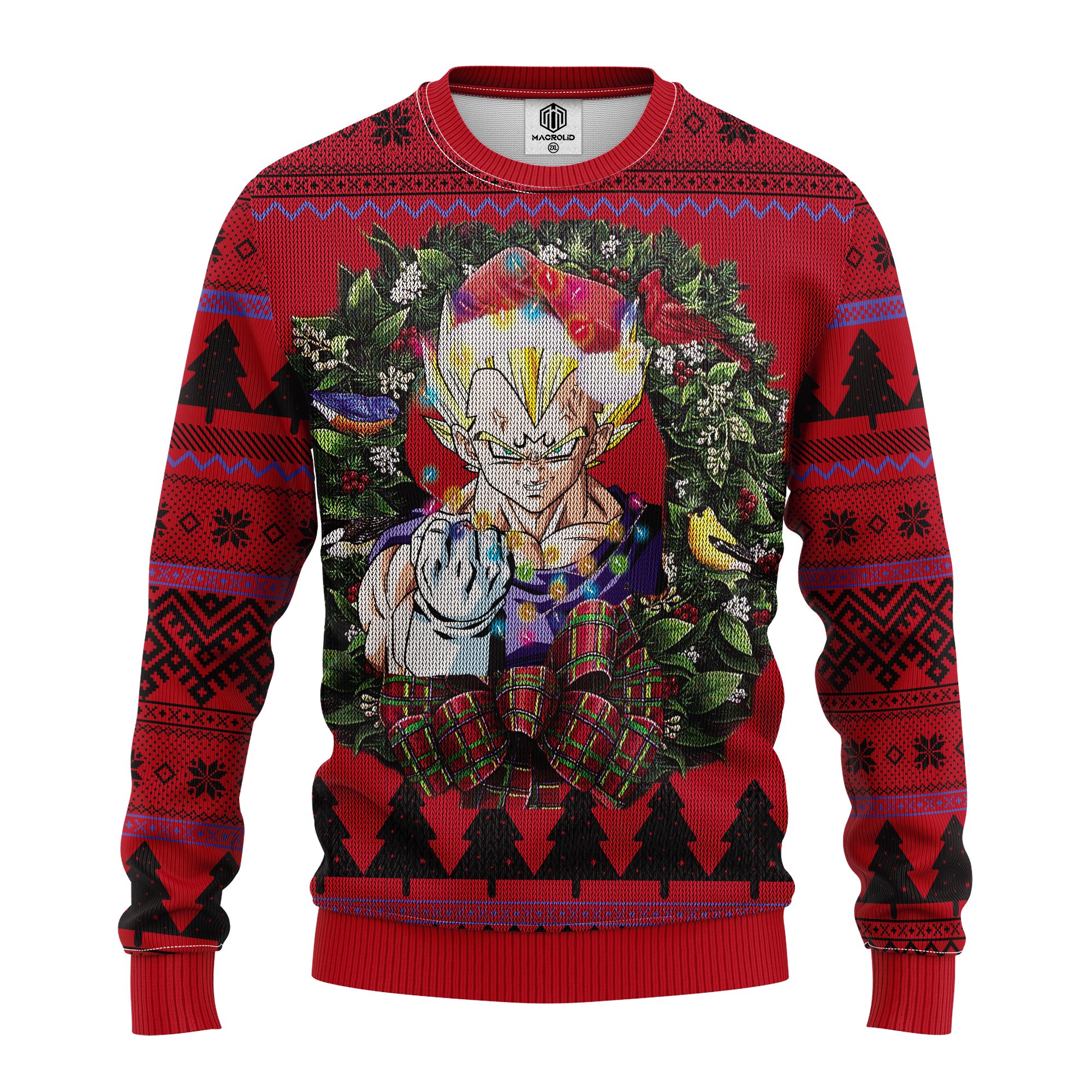 Vegeta Mc Ugly Christmas Sweater – thanksgiving gift