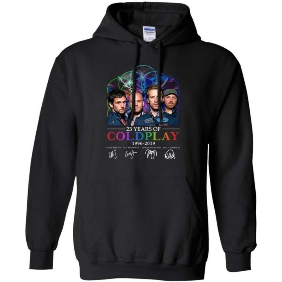 The Coldplay 23 Years Anniversary Hoodie Fan Gift Idea VA08