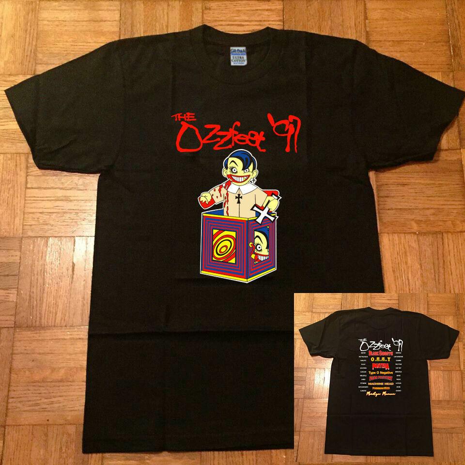 Vintage Ozzfest 1997 T-Shirt Rare Top Limited Edition.