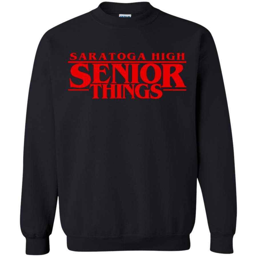 AGR Stranger Things Saratoga High Senior Things Sweatshirt