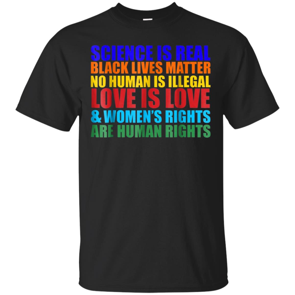 Science Is Real – Black Lives Matter T-Shirt