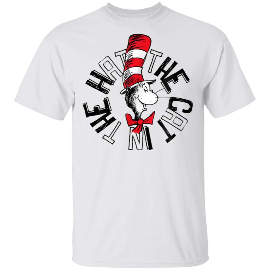 Dr Seuss The Cat in the Hat Circle Tshirt