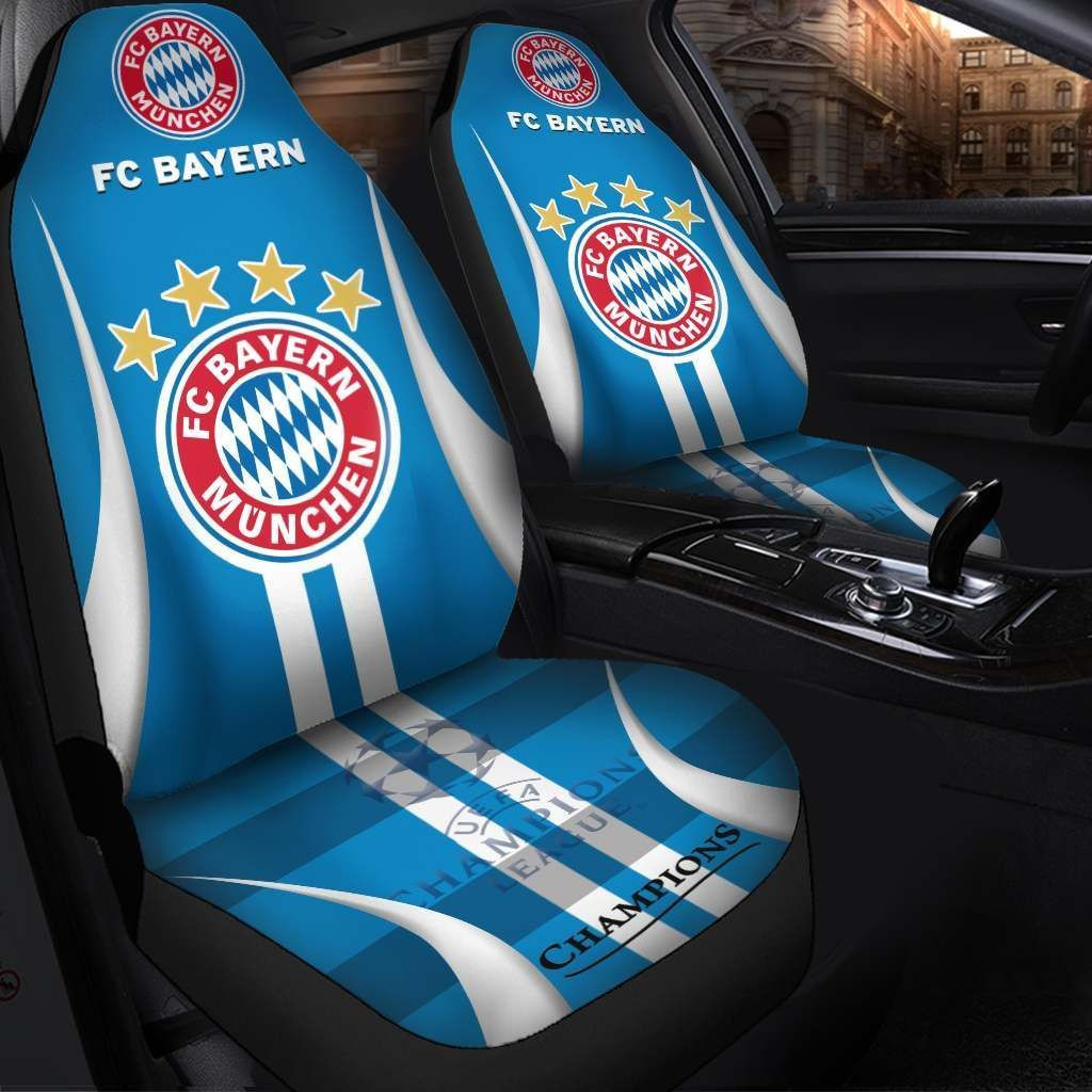 Bayern Muchen Car Seat Cover Ver 59 (Set Of 2)