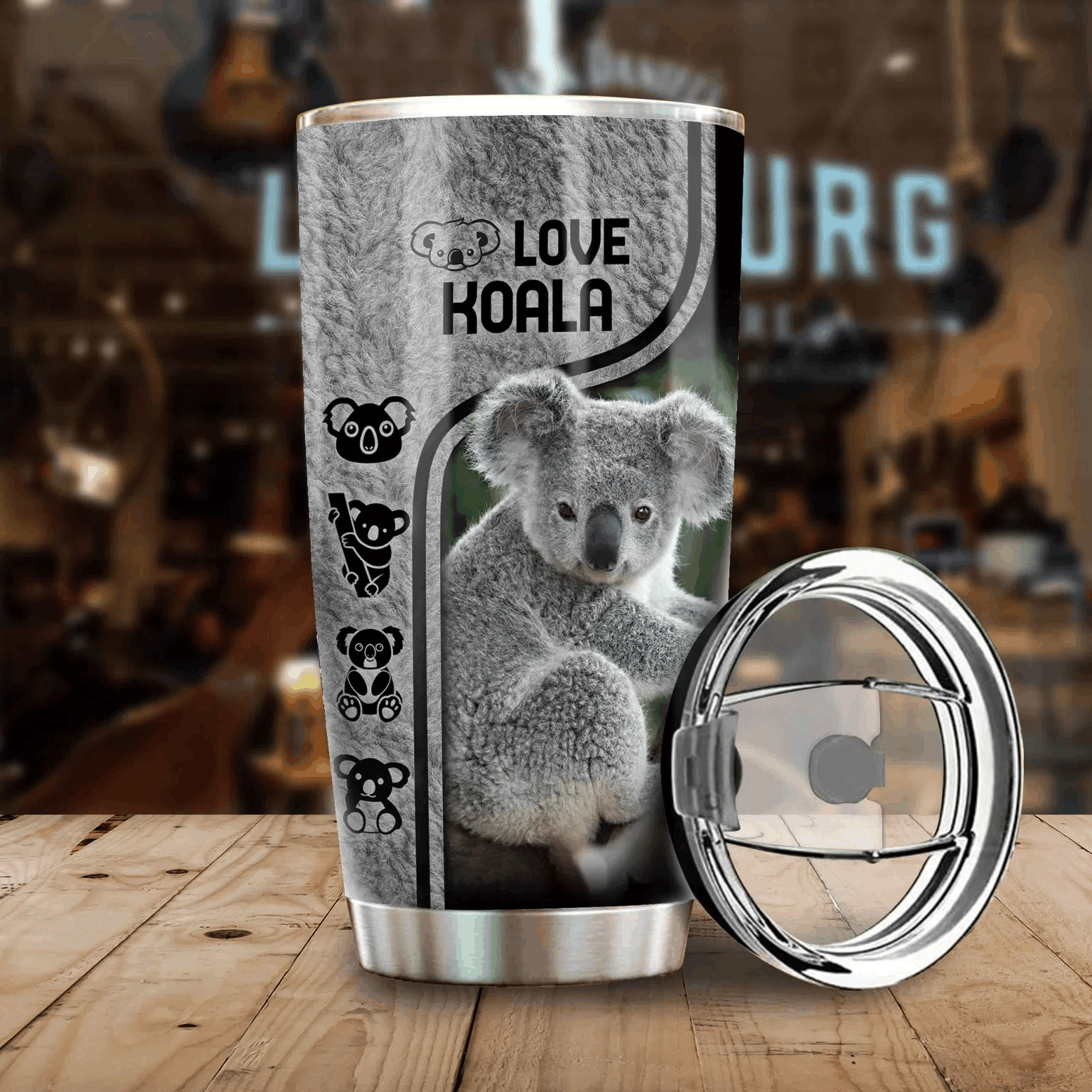 Wild Animal – Ef.Love Koala Tumbler