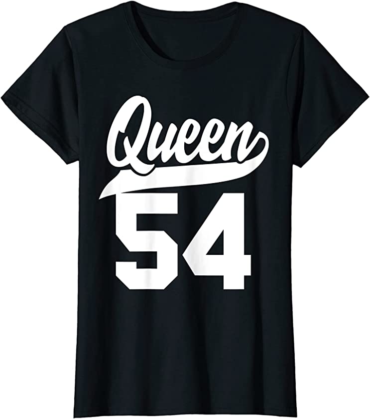 Womens 54th Birthday Girls Queen Cute Woman 54 years old vintage T-Shirt