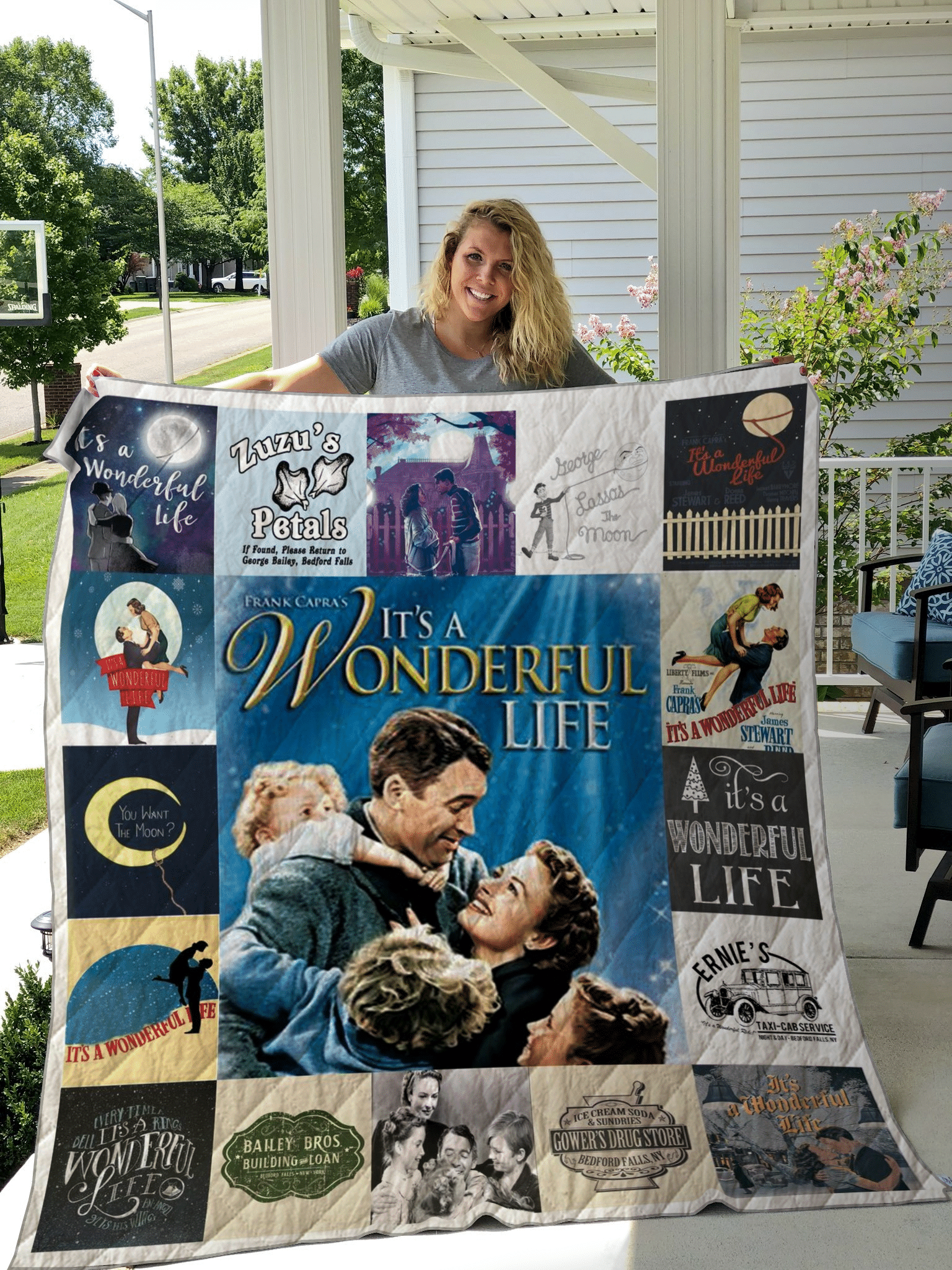 It a Wonderful Life Poster Quilt Ver 2 DHC22115800TD