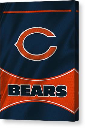 10 Chicago Bears Uniform Joe Hamilton Canvas Print