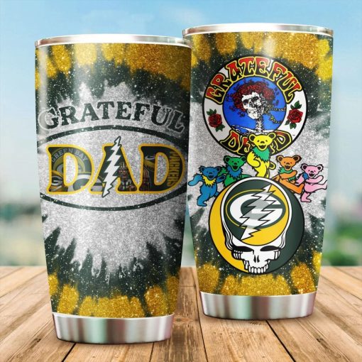 Holatshirt Grateful Dead Green Bay Packers Tumbler Mug