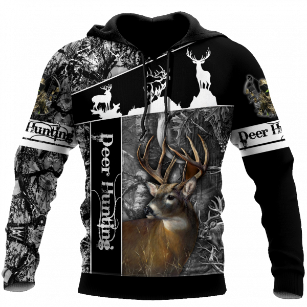 Huntaholic โ Deer Hunting 3D All Over Printed Shirts For Men And Woman
