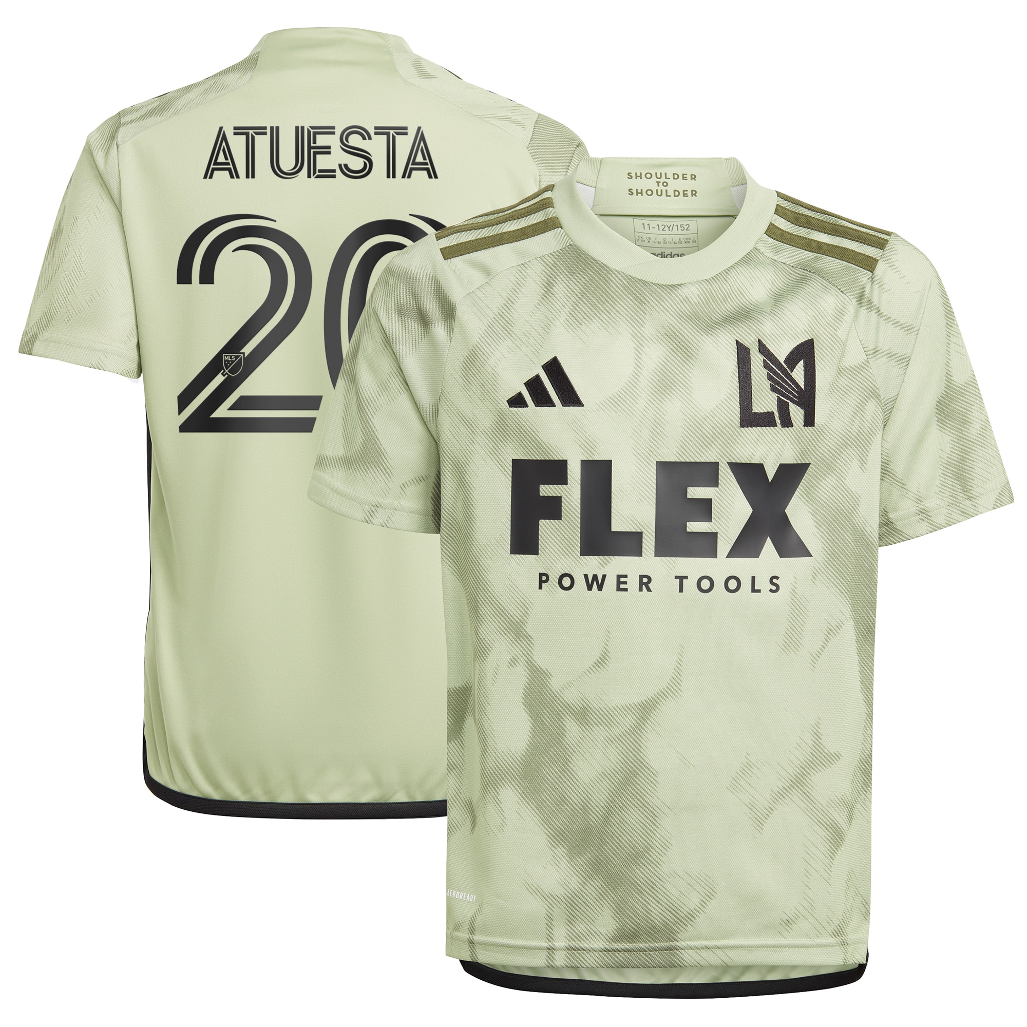 Eduard Atuesta LAFC Youth 2024 Smokescreen Replica Player Jersey – Green