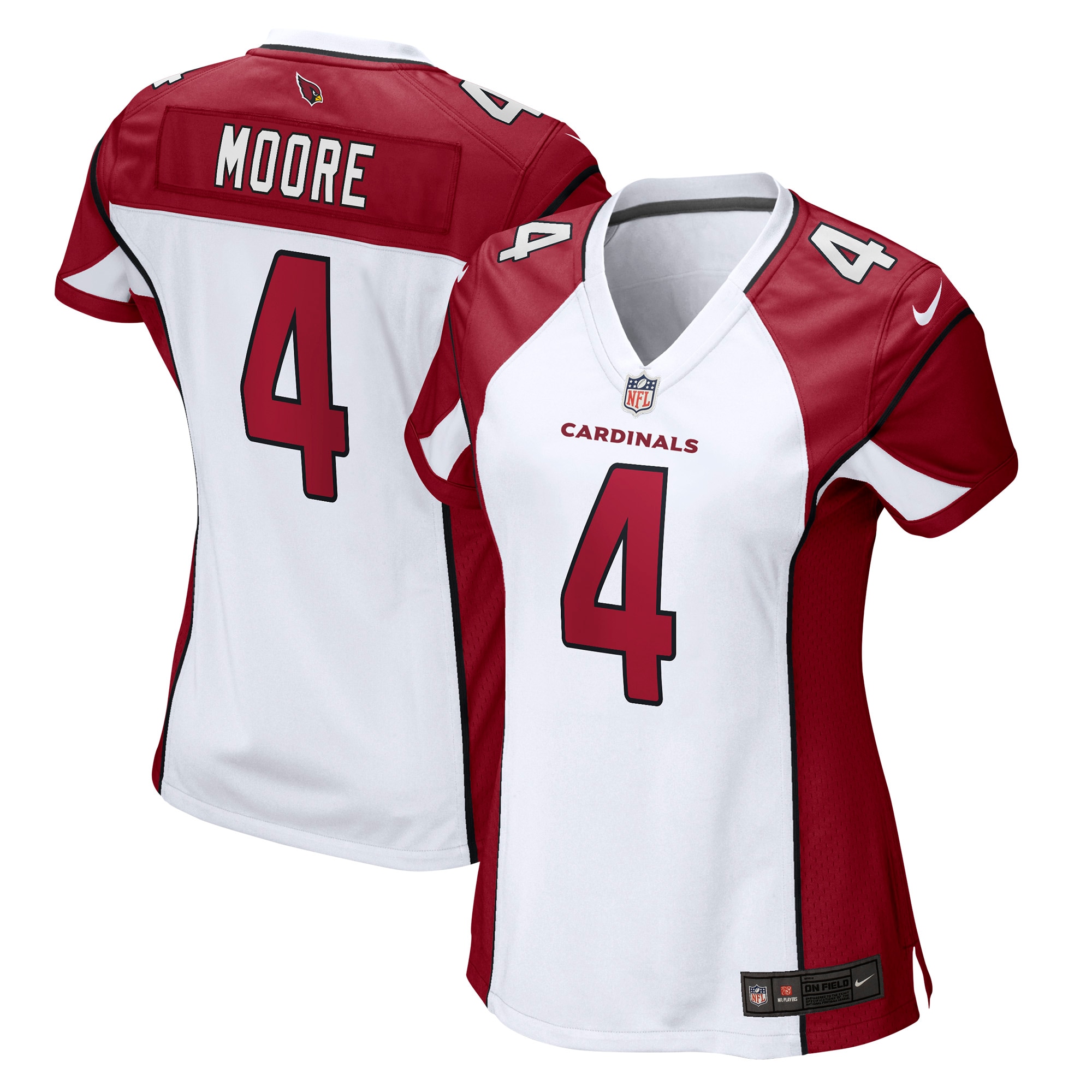 Women’s Arizona Cardinals Rondale Moore White Game Jersey