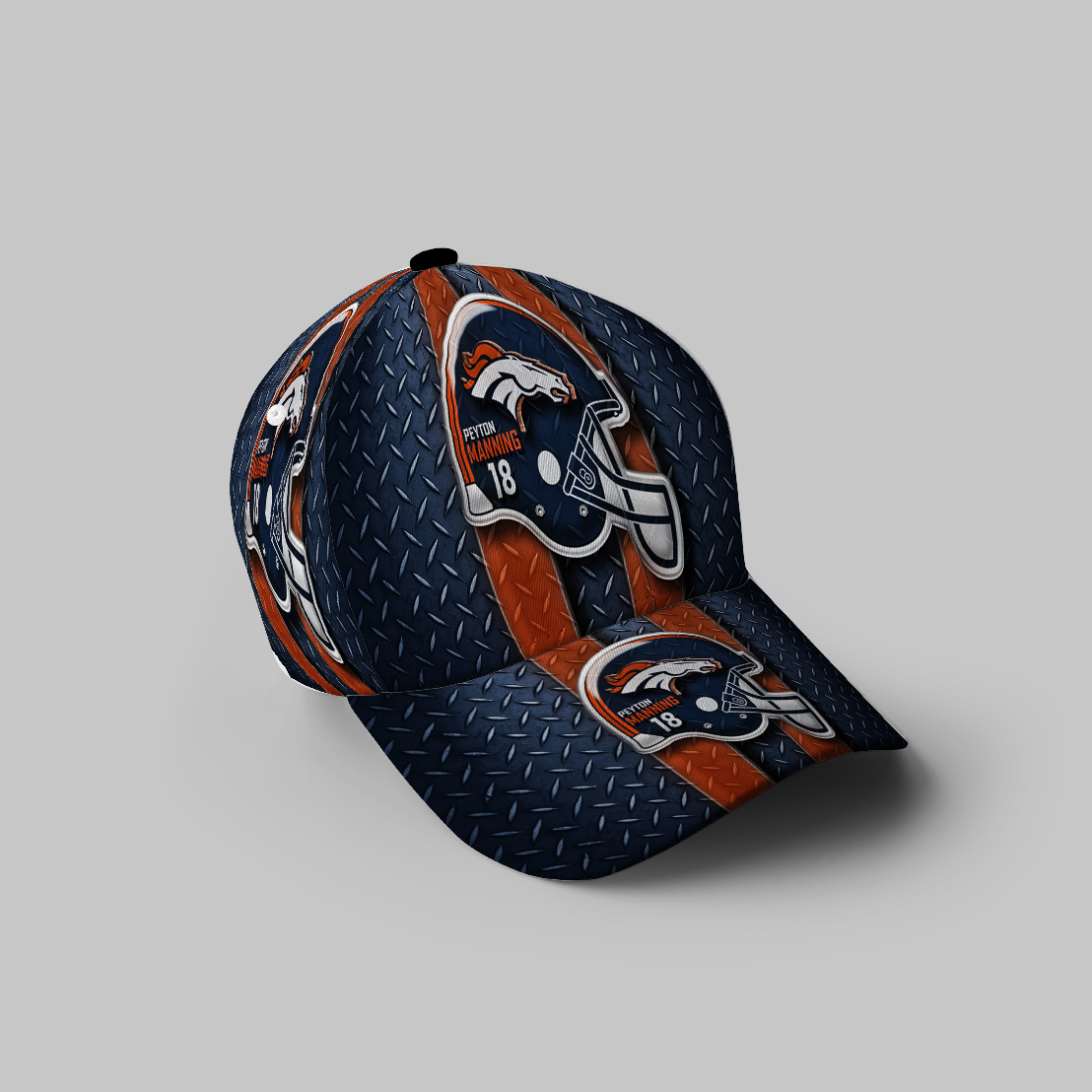 Denver Broncos Helmet V14 3D Printing Baseball Cap Classic Hat