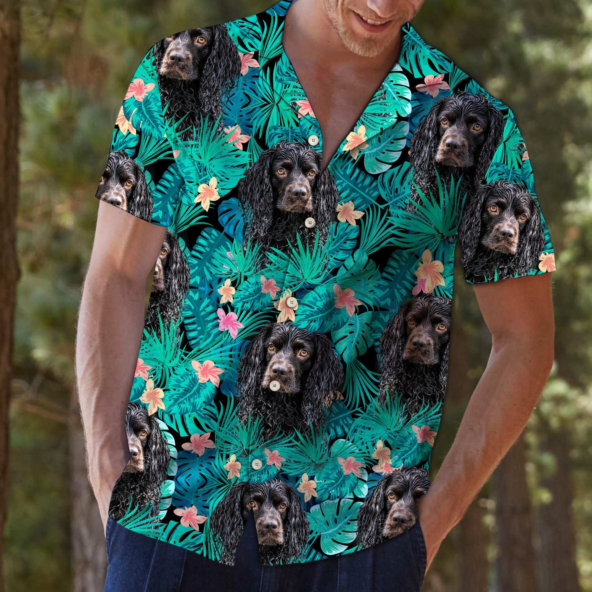 Boykin Spaniel Tropical Hawaii Shirt For Hawaii Aloha Ha71227