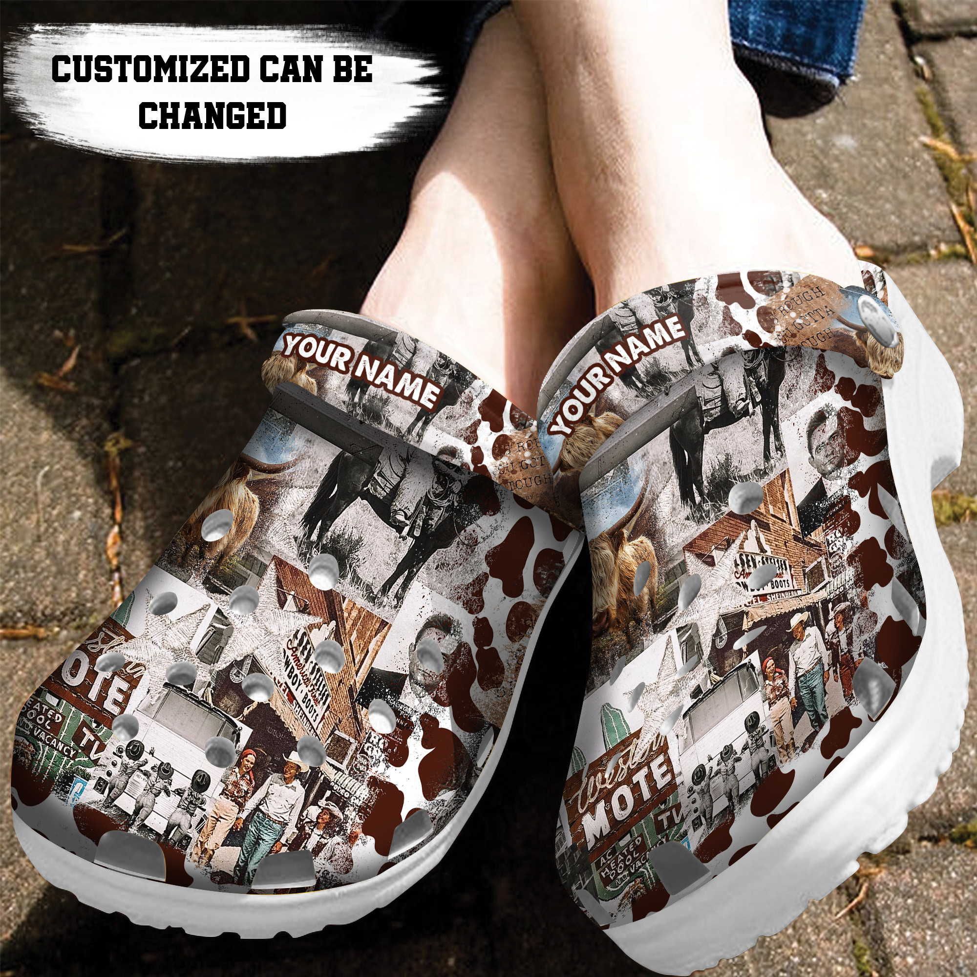 Custom Crocs Personalized Western Cowboy Clog Shoes – Justbeperfect Shop