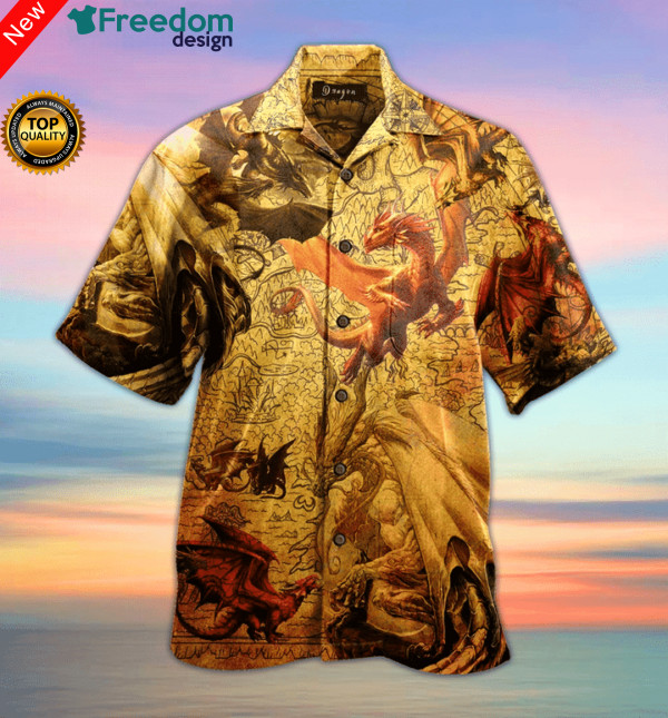 Fantasy World Dragon Hawaii Shirt Unisex Ha75512