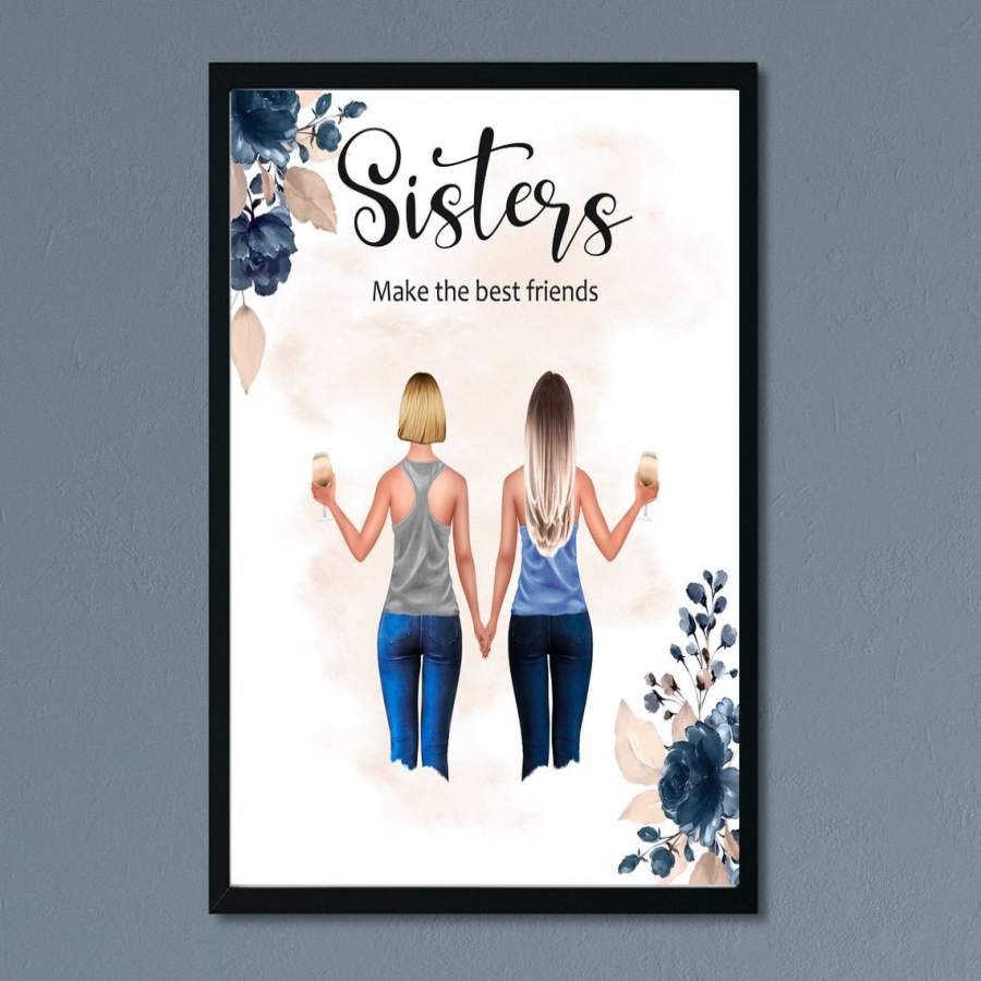 ANTN2112 - Family - To My Loving Sisters - Poster - Poster Art Design