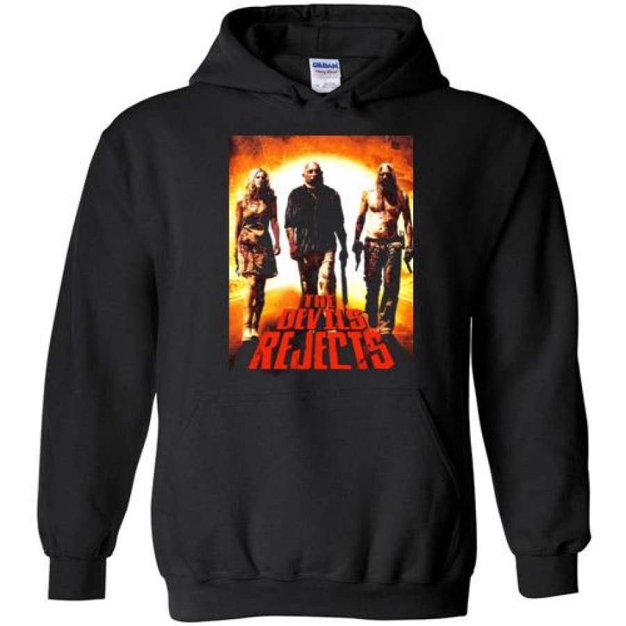 The Devil’s Rejects,Rob Zombie, horror film,House of 1000 Corpses,Captain Spaulding,v1,Gildan Heavy Blend Hoodie