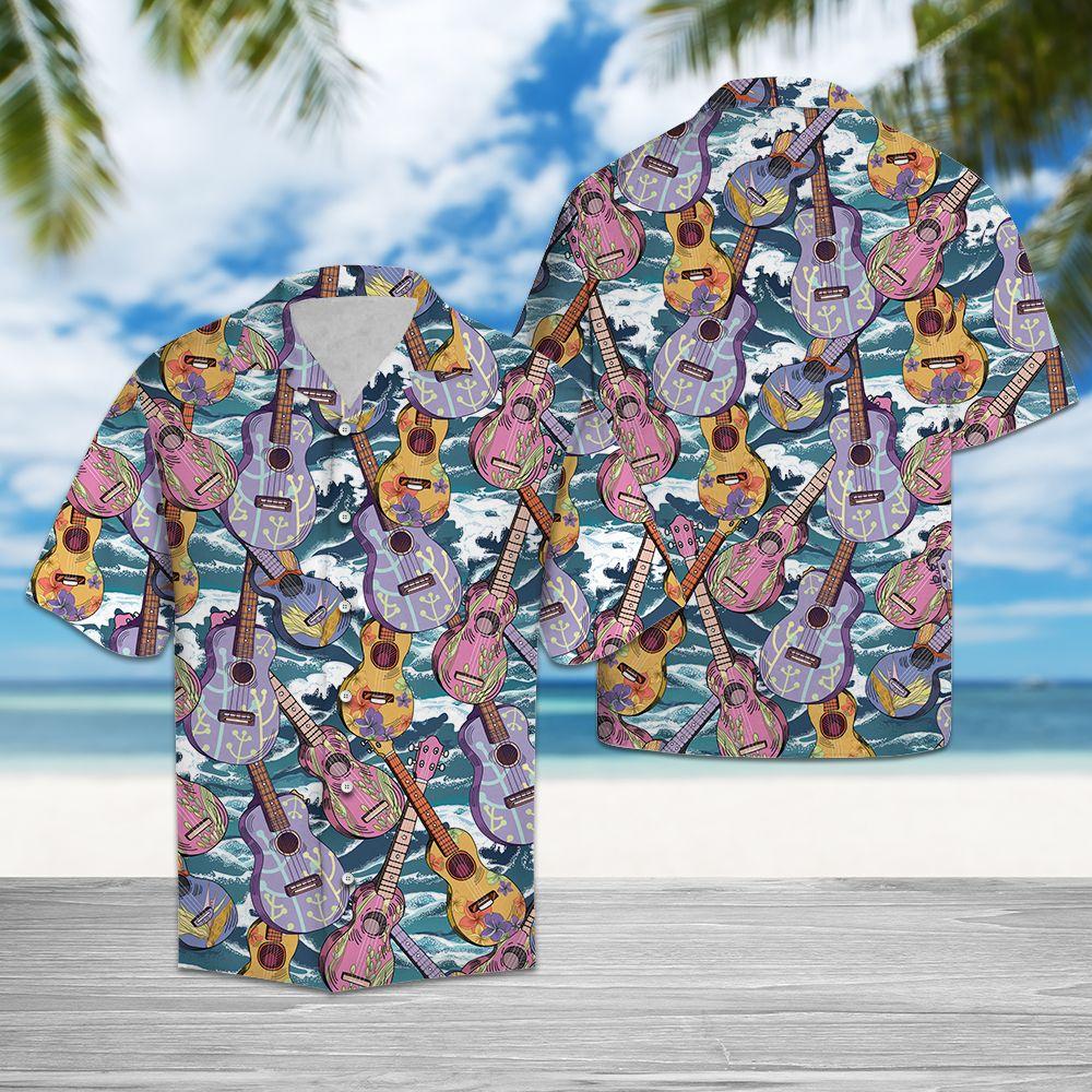 Ukulele For Summer Hawaii Shirt Hawaii Aloha Ha85025