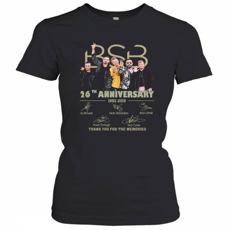 Backstreet Boys 26th anniversary 2019 Women’s T-Shirt