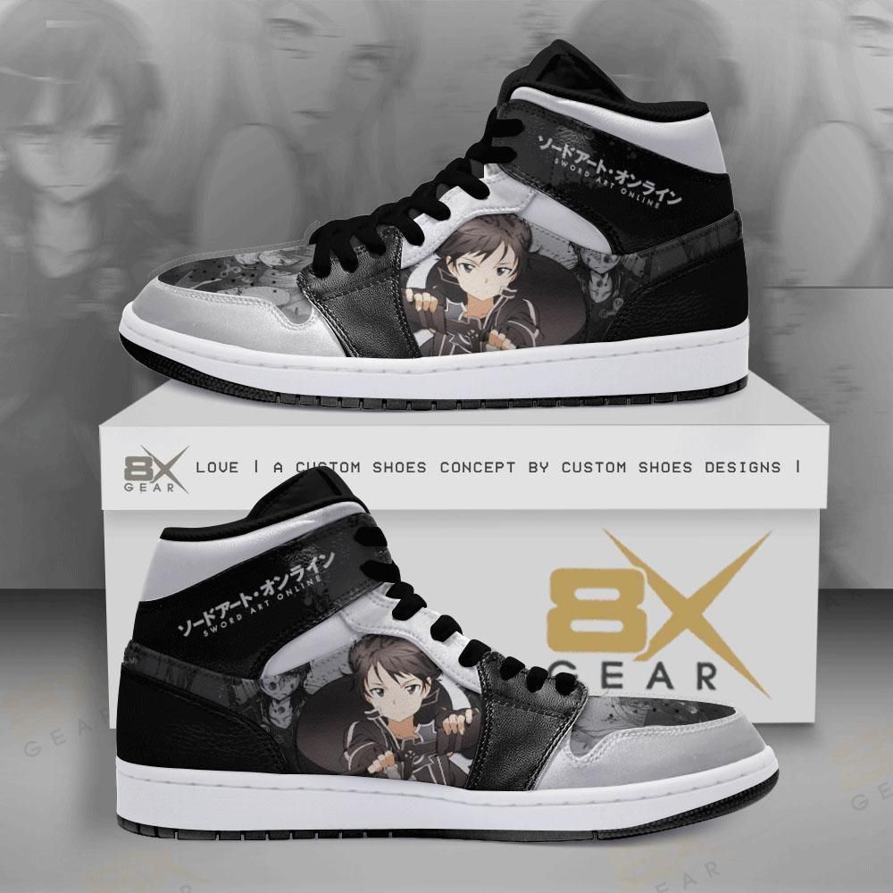 Asuna SAO Anime Sneakers Air Jordan Shoes Sport Sneakers