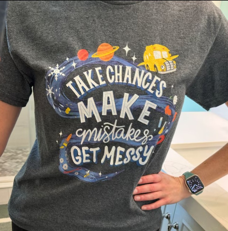 Take Chance Make Mistakes Get Messy Ms Frizzle Teacher Shirt Outfit