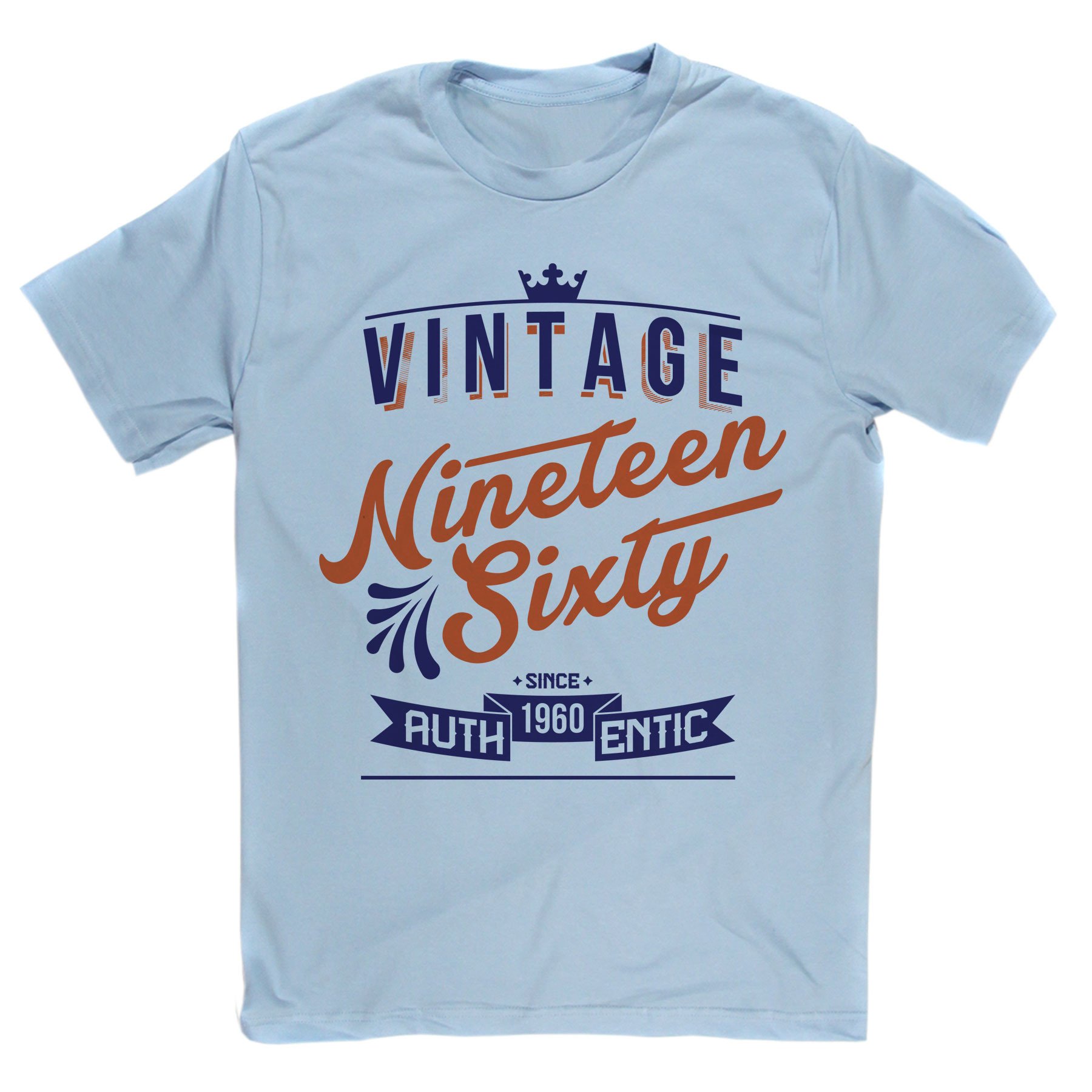 Vintage 1960 Year T Shirt