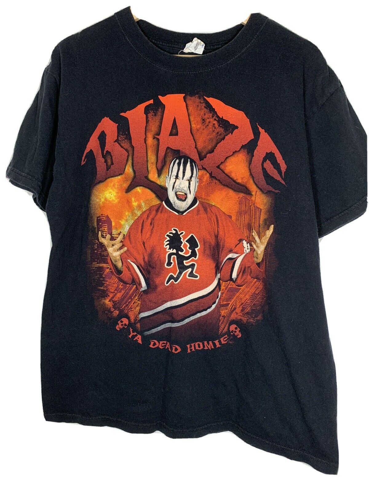 Vtg Insane Clown Posse Blaze Concert Ya Dead Homies Black T-Shirt